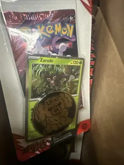 Pokemon Destined Rivals Single Pack Blister Eevee 16 Zarude 16 Promo Lot of 32 - Image 4