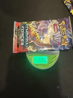 🔥Heavy 22.6g🔥 Pokemon Sealed Temporal Forces Booster Pack - Image 1