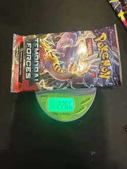 🔥Heavy 22.6g🔥 Pokemon Sealed Temporal Forces Booster Pack - Image 3