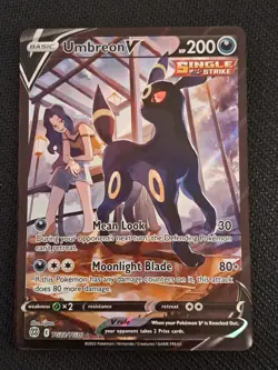 Pokemon Umbreon V TG22 Brilliant Stars Trainer Gallery Ultra Rare Holo - Image 1