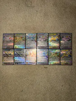 Pokemon prismatic Ex Lot Of 12 Umbreon, Sylveon, Espeon - Image 2