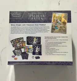 Pokemon Paldean Fates(Damaged)Elite Trainer Box.Dented Corner/Side. Sealed - Image 3