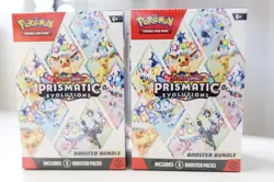 Pokemon Prismatic Evolutions Booster Bundle LOT OF 2 BRAND NEW FACTORY SEALED - Image 1