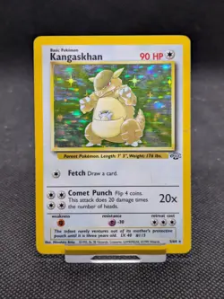 Kangaskhan 5/64 Jungle Set Holo Rare Pokemon WOTC LP EXCELLENT - Image 1