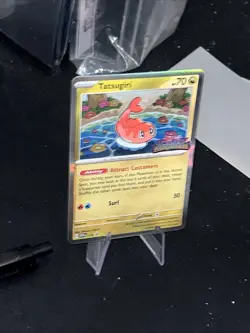 Pokemon TCG Tatsugiri SVP 118 Black Star Promo Holo Stamped Twilight Masquerade - Image 5