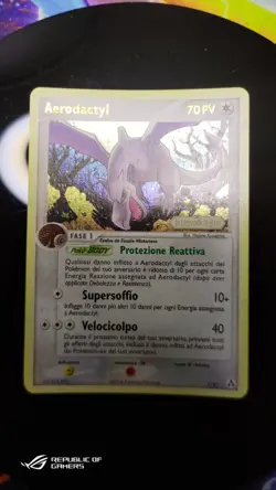 Pokemon TCG - Aerodactyl - Ex Legend Maker - 1/92 ITA - Image 1