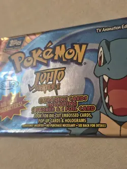 Pokemon Totodile Johto Series 1 2001 Topps TV Animation Ed. Sealed - Image 3