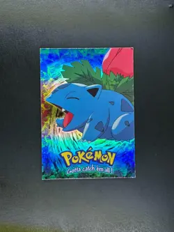 Mewtwo Strikes Back 1999 topps Pokemon The First Movie Rainbow Foil E2 Ivysaur - Image 1