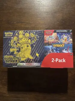 Pokemon Elite Trainer Box & Booster Bundle Surging Sparks - Image 1