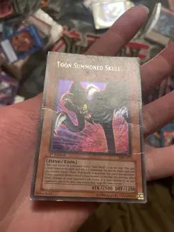 Yugioh! HP/DMG Toon Summoned Skull - MRL-073 - Ultra Rare - 1st Edition - Image 3
