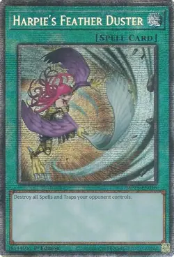 x1 Harpie's Feather Duster - MP25-EN016 - Starlight Rare - 1st Edition Yu-Gi-Oh! - Image 1