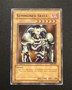 Yu-Gi-Oh! TCG - Summoned Skull SDY-004 1st Edition NEAR MINT/LP - Image 1