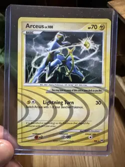 Pokemon TCG Card Arceus AR6 Platinum Arceus Holo Ultra Rare - Image 2