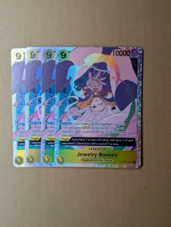 One Piece TCG OP13-108 Jewelry Bonney SR X4 Playset Card Game CCG English - Image 1