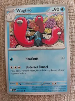 057/198 Wugtrio : Uncommon : Scarlet & Violet Pokemon Trading Card Game - Image 1