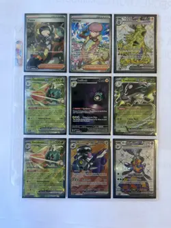 Pokemon Card Obsidian Flames - Illustration Rare & ex - 9 Card Bundle - Image 1
