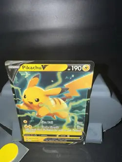 Pikachu V SWSH063 Full Art Promo Rare Pokemon Card CAN COMBINE SHIPPING - Image 1