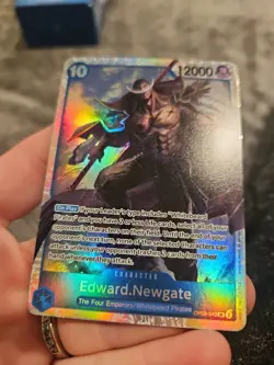 Edward Newgate OP08-043 SR One Piece Card Game Two Legends PACK FRESH - Image 2