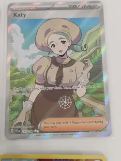 Pokemon N's Zorua Promo/Stunfisk Illustration Rare/Full Art Holo Cards - Image 5