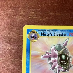 Misty’s Cloyster 29/132 Gym Heroes Regular Rare Pokemon Card - Image 3