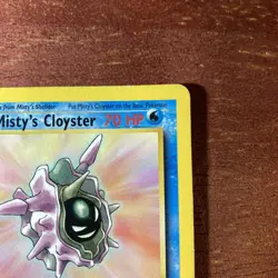 Misty’s Cloyster 29/132 Gym Heroes Regular Rare Pokemon Card - Image 4
