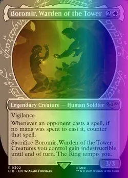 Boromir, Warden of the Tower (302/943) LTR LP FOIL - Image 1
