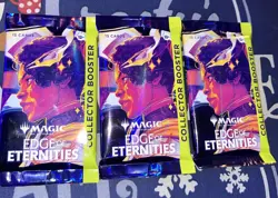 (LOT OF 3) MTG Magic the Gathering - Edge of Eternities Collector Booster Packs - Image 2