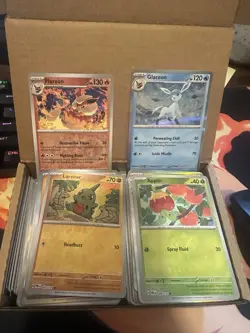 Pokemon Cards - Prismatic Evolutions - BULK - 500+ Cards - Uncommon/common Only - Image 1