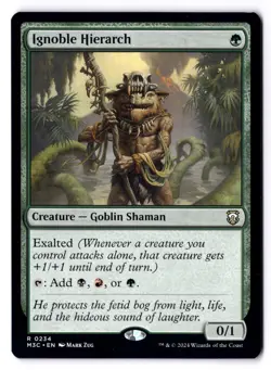 Ignoble Hierarch NM* Commander Modern Horizons 3 ENGLISH 0234 mtg -UnltdCards - Image 1