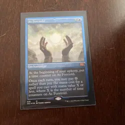As Foretold x1 1x ETCHED FOIL Double Masters 2022 LP MTG - Image 1