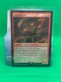 Dark Apostle - Warhammer 40k - Surge Foil - MTG - Damaged - Image 1