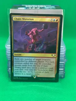 Chaos Mutation - Warhammer 40k - Surge Foil - MTG - Damaged - Image 1