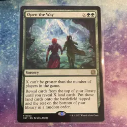 Open the Way (REGULAR) x1 - MTG March of the Machine: The Aftermath MAT #23 - Image 1