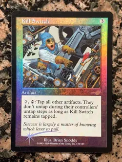MTG Kill Switch FOIL x1 Nemesis, Magic the Gathering - Image 1
