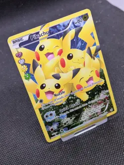 Pikachu EX RC29/RC32 Generations Ultra Rare Full Art Holo Pokemon Card - Image 2