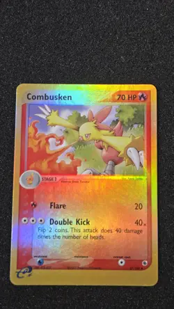Pokemon Card - Combusken Ruby and Sapphire 27/109 Reverse Holo - Image 1