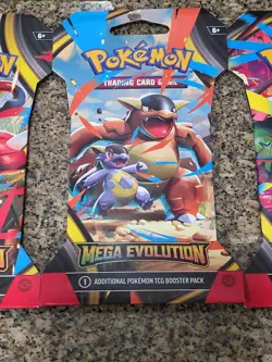 Pokemon Mega Evolution Sleeved Booster Packs Sealed Set of 4 + Scizor ex 195/162 - Image 4