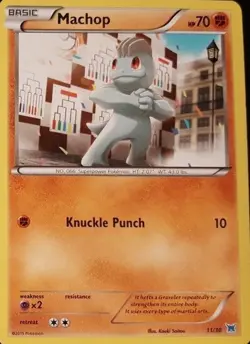Pokemon Machop (11/30) XY Trainer Kit Latios LP - Image 1