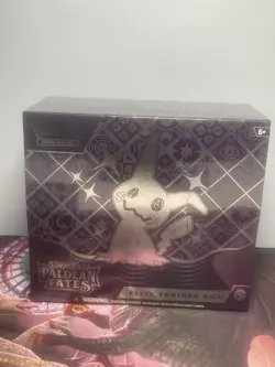 Pokemon TCG Scarlet & Violet Paldean Fates ETB Elite Trainer Box NEW Sealed - Image 1