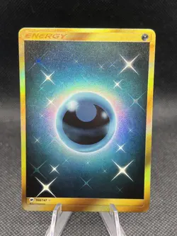 Darkness Energy 168/147 Pokemon Burning Shadows Gold Secret Rare Holo - Image 1