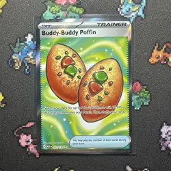 Pokemon TCG - Mega Evolution - Buddy-Buddy Poffin #167/132 - Near Mint - Image 1