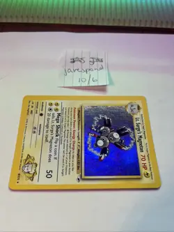Pokemon TCG Lt. Surge's Magneton Gym Heroes 8/132 Holo Unlimited Rare - Image 4