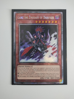Gorz the Emissary of Darkness (Platinum Secret Rare) RA03-EN210 - Image 1