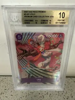 Uta - P-031 (Premium Card Collection -Uta-) P-031 One Piece Promotion Cards Foil - Image 2