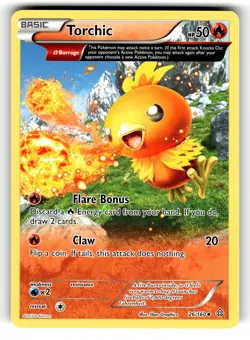 Torchic (Omega) 26/160 XY - Primal Clash LP Pokemon Card TCG - Image 1