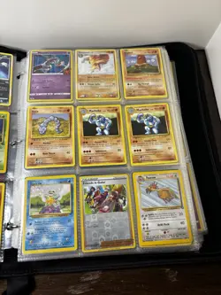 Pokemon Mystery Card Lot with Holos and Rare Cards With Leather Case Included!!! - Image 2