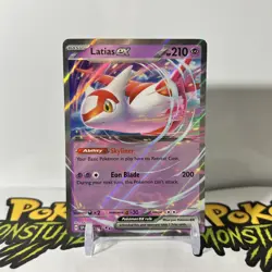 Latias EX 76/191 - Surging Sparks Double Rare Holo - Pokemon TCG Card - NM - Image 1