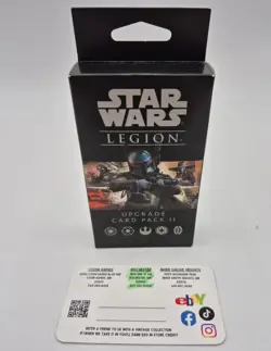 Star Wars Legion Upgrade Card Pack 2 NEW TCG Trading Card Game - Image 1