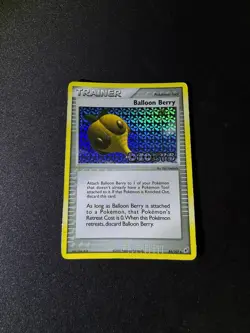 Balloon Berry Reverse Holo Uncommon Stamped Trainer Card EX Deoxys 84/107 LP - Image 1