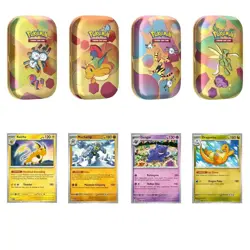 (PACK 1 & 2) Pokemon 151 Mini Tins + Promo Cards Sam’s Club (8 TINS TOTAL) - Image 2